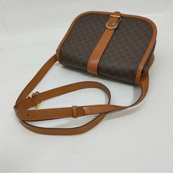 Celine Crossbody Bag in Brown and Tan - Picture 4 of 6